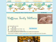 Tablet Screenshot of hoffmanhealth.com