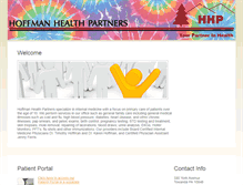 Tablet Screenshot of hoffmanhealth.net